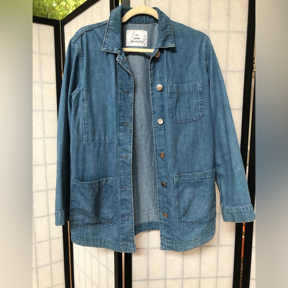 Madewell blue Jean utility jacket - Picture 4 of 6